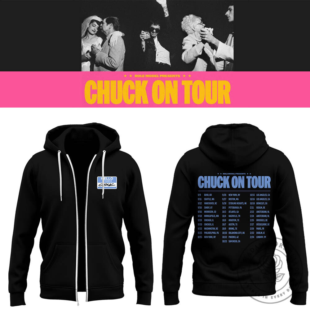 Chuck On Tour 2026 Concert Dates Black Zip Up Hoodie 9 Chuck On Tour 2026 Concert Dates Black Zip Up Hoodie