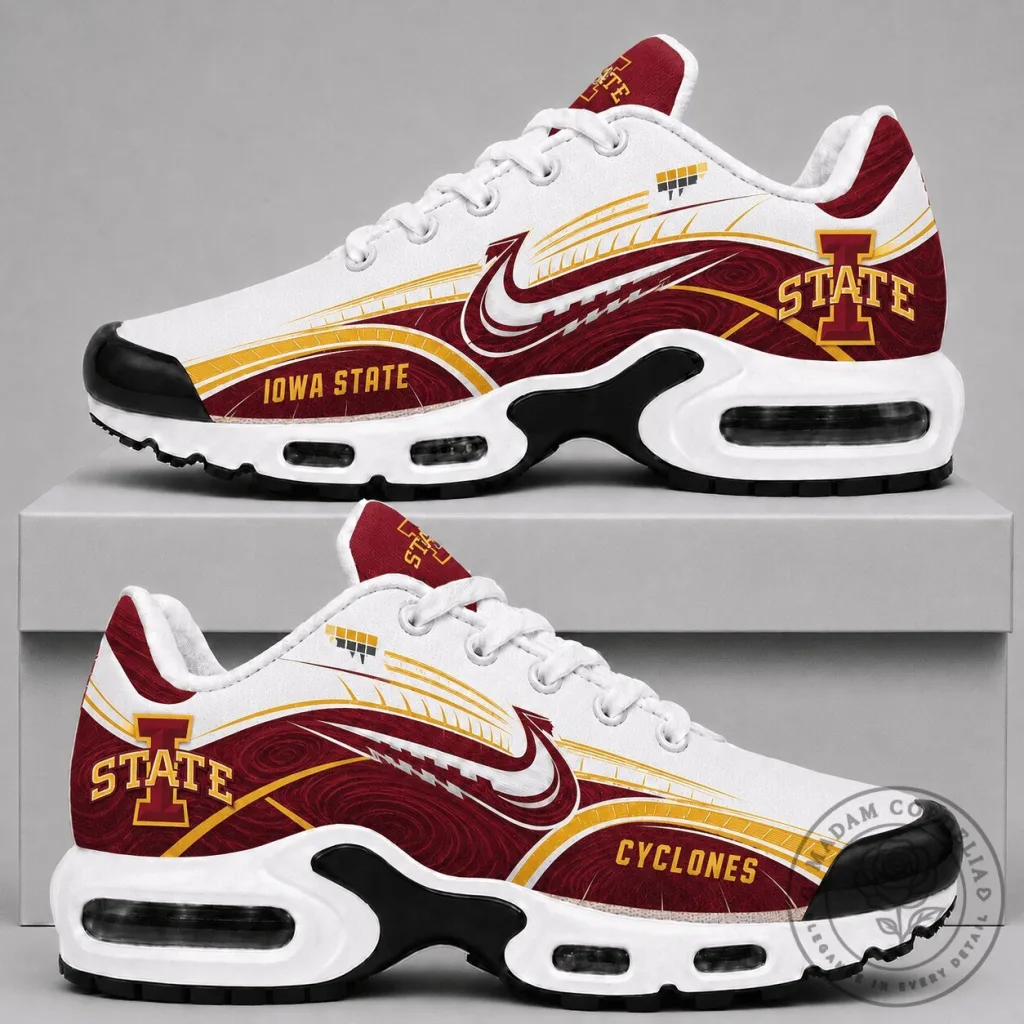 Iowa State Cyclones NCAA Air Max Style Running Shoes Iowa State Cyclones NCAA Air Max Style Running Shoes