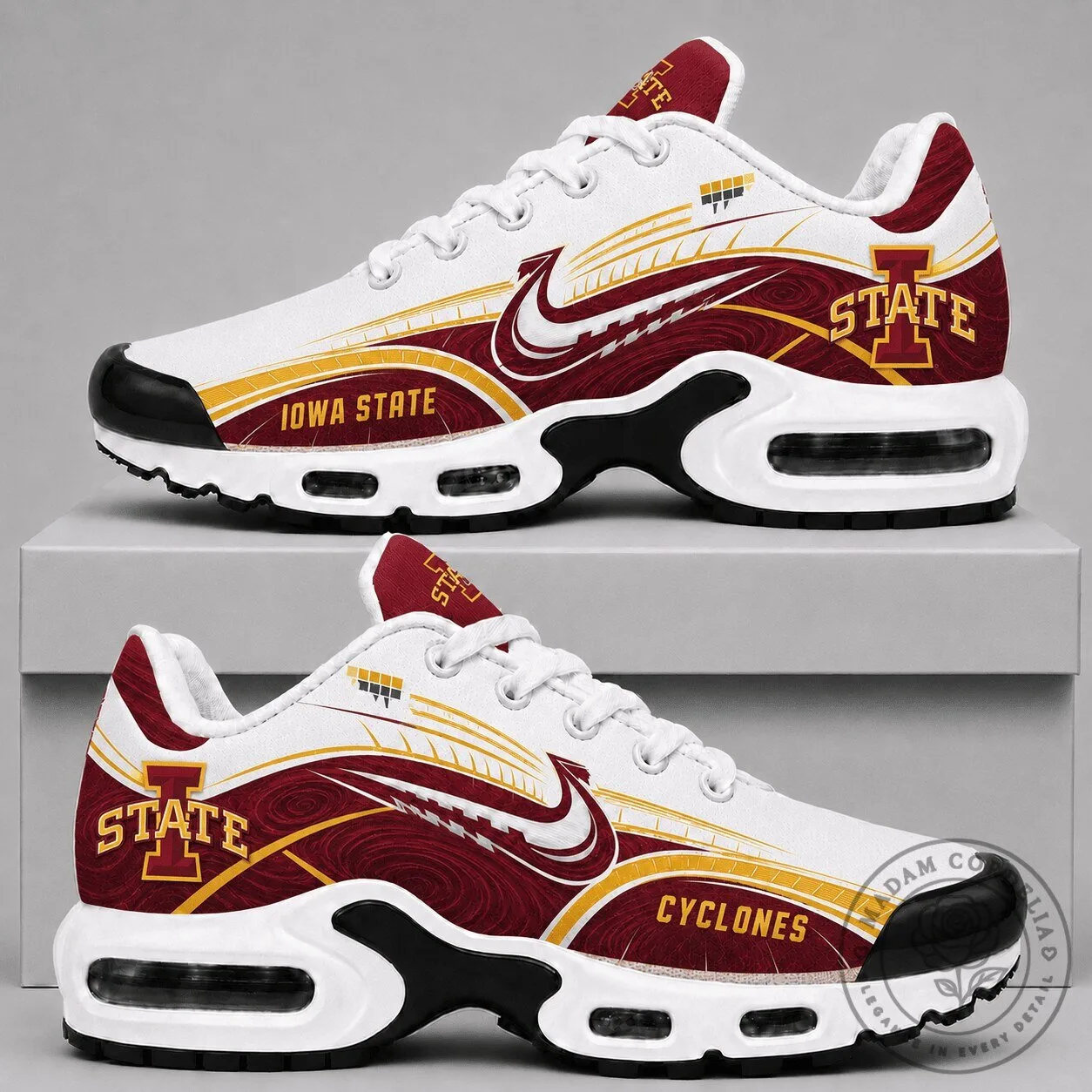 Iowa State Cyclones NCAA Air Max Style Running Shoes