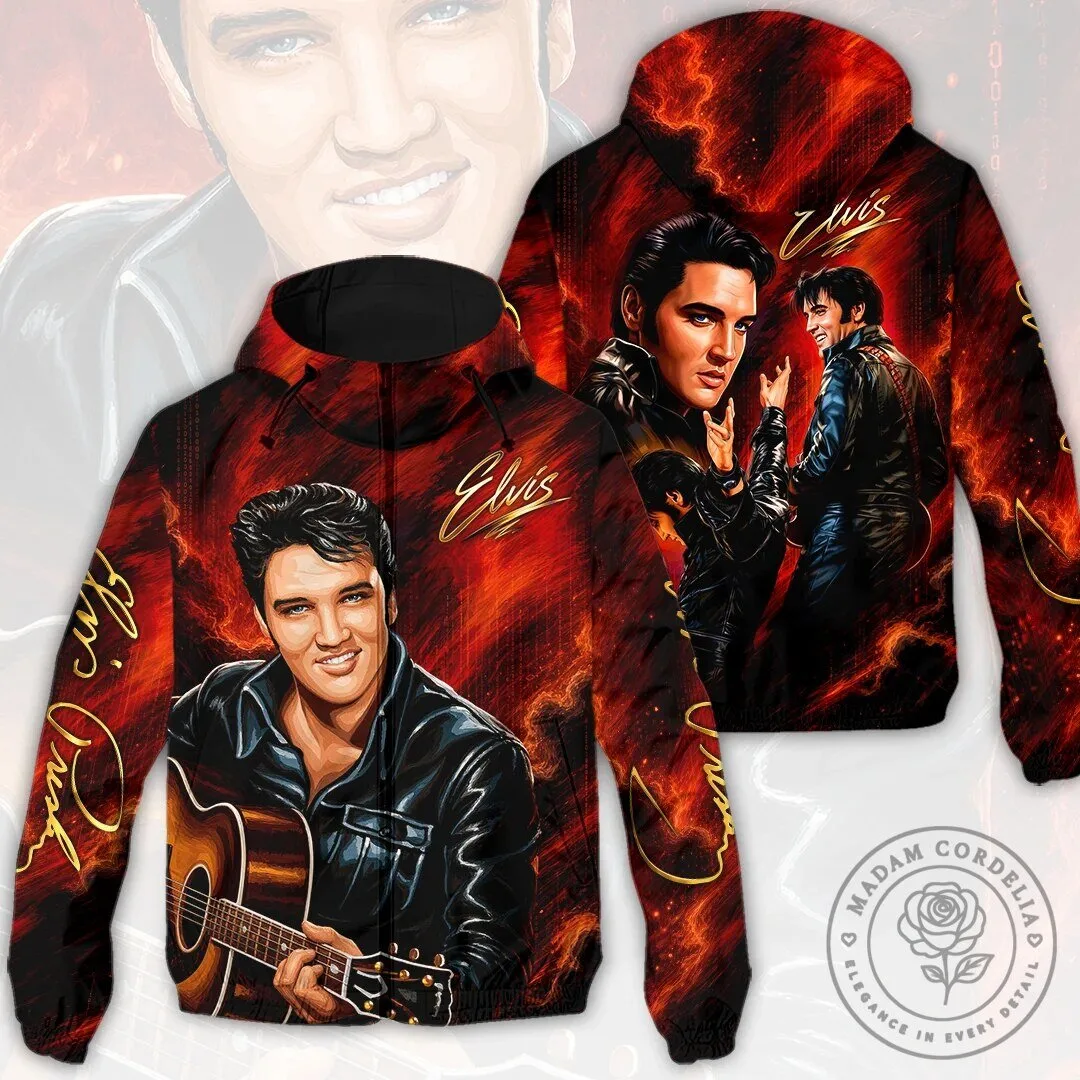 Elvis Presley The King of Rock and Roll Music Legend All Over Print Jacket