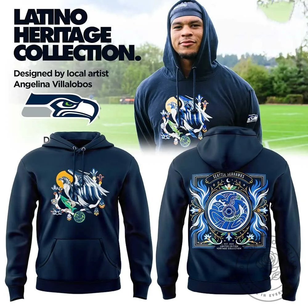 Seattle Seahawks Latino Heritage Collection Limited Edition Hoodie