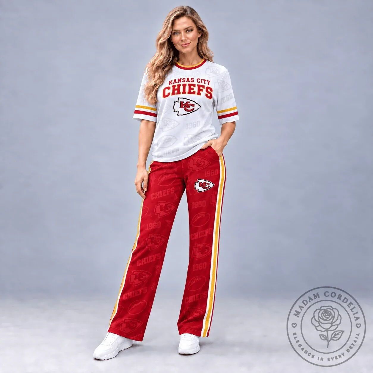 Kansas City Chiefs National Football League Women's Heritage Print Pants