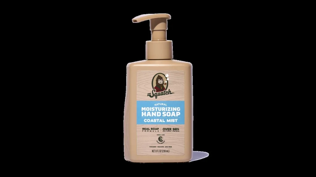 Coastal Mist Moisturizing Hand Soap by Dr. Squatch, Natural Liquid Soap 29 Coastal Mist Moisturizing Hand Soap by Dr. Squatch, Natural Liquid Soap