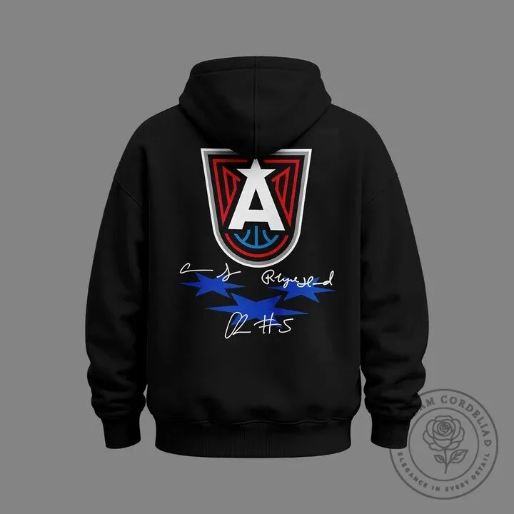 Atlanta Dream All-Stars Basketball Team Black Hoodie 9 Atlanta Dream All-Stars Basketball Team Black Hoodie