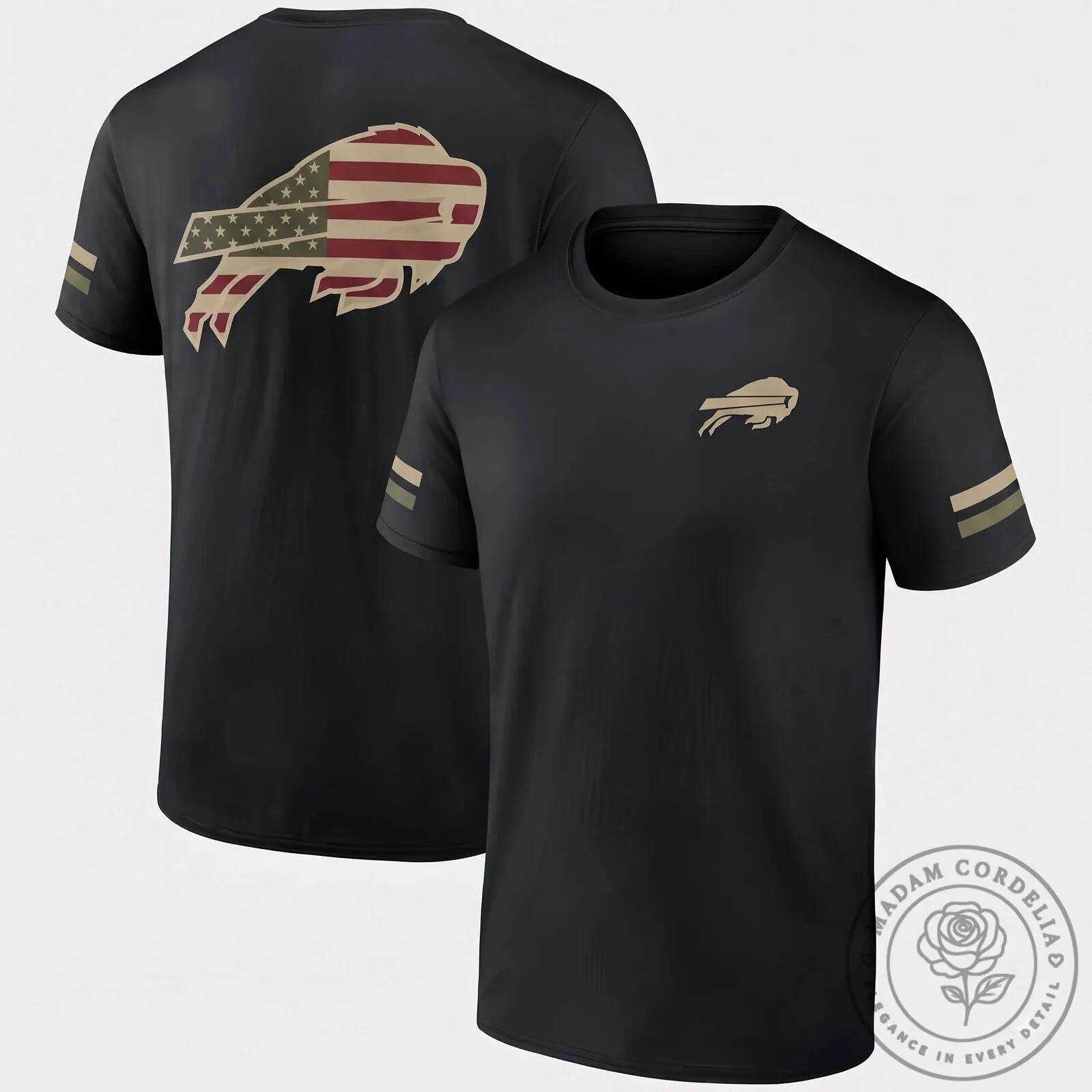 Buffalo Bills Salute To Service American Flag Military Camouflage T-Shirt 6 Buffalo Bills Salute To Service American Flag Military Camouflage T-Shirt