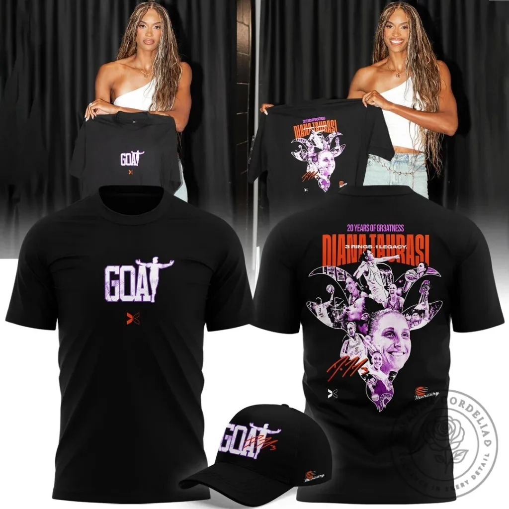 Custom Peanuts Night Mets Baseball Jersey x Snoopy Edition 21 Phoenix Mercury Diana Taurasi 20 Years of Greatness GOAT T-Shirt