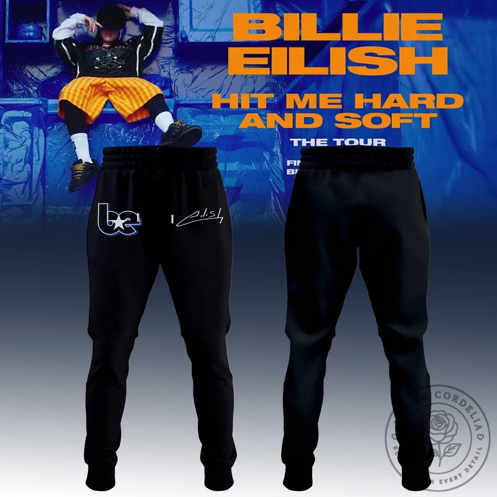 Billie Eilish Hit Me Hard and Soft The Tour Concert T-Shirt 8 Billie Eilish Hit Me Hard and Soft The Tour Concert T-Shirt