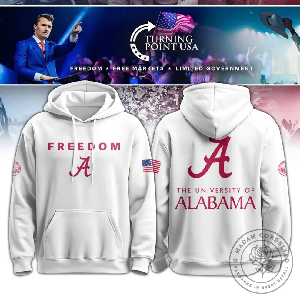 Alabama University Freedom Hoodie, The University of Alabama Apparel