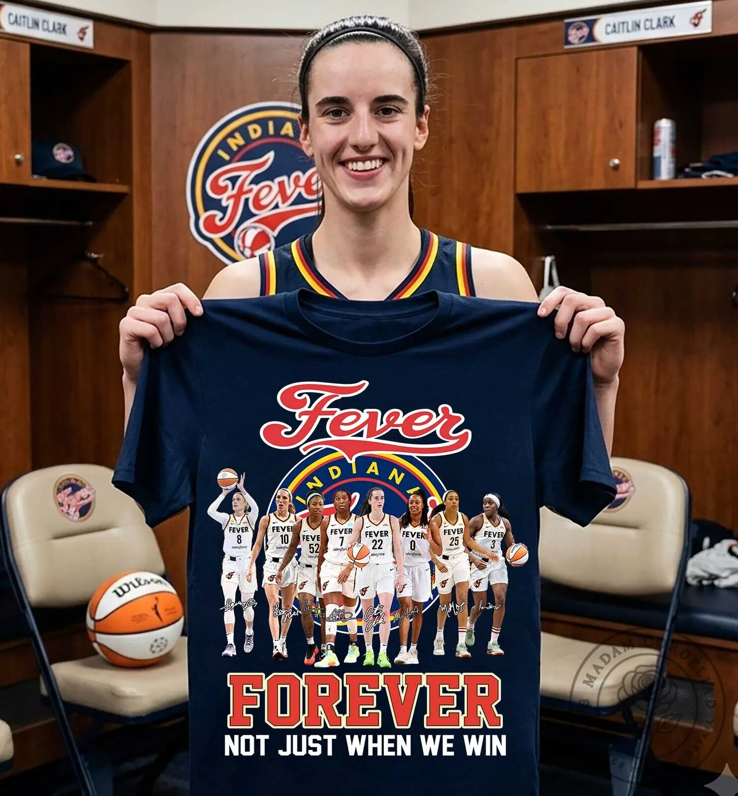 Forever Indiana Fever Basketball Team T-Shirt: Support Beyond Just Winning