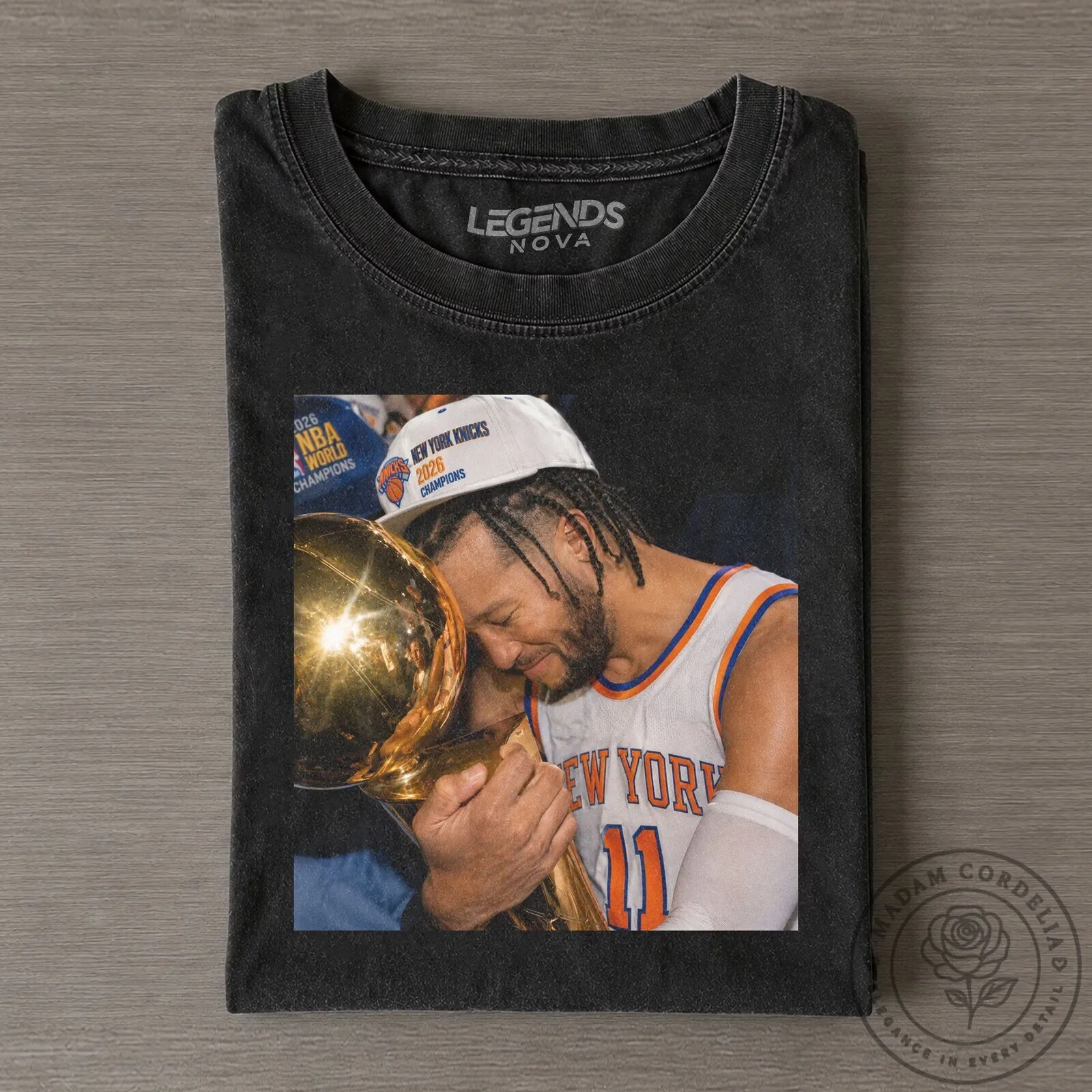 Jalen Brunson New York Knicks Basketball Champion Vintage T-Shirt