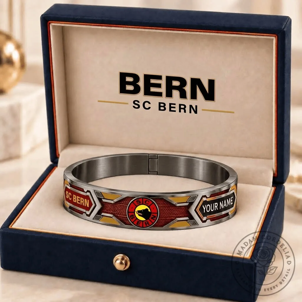 SC Bern Ice Hockey Club Personalized Bracelet