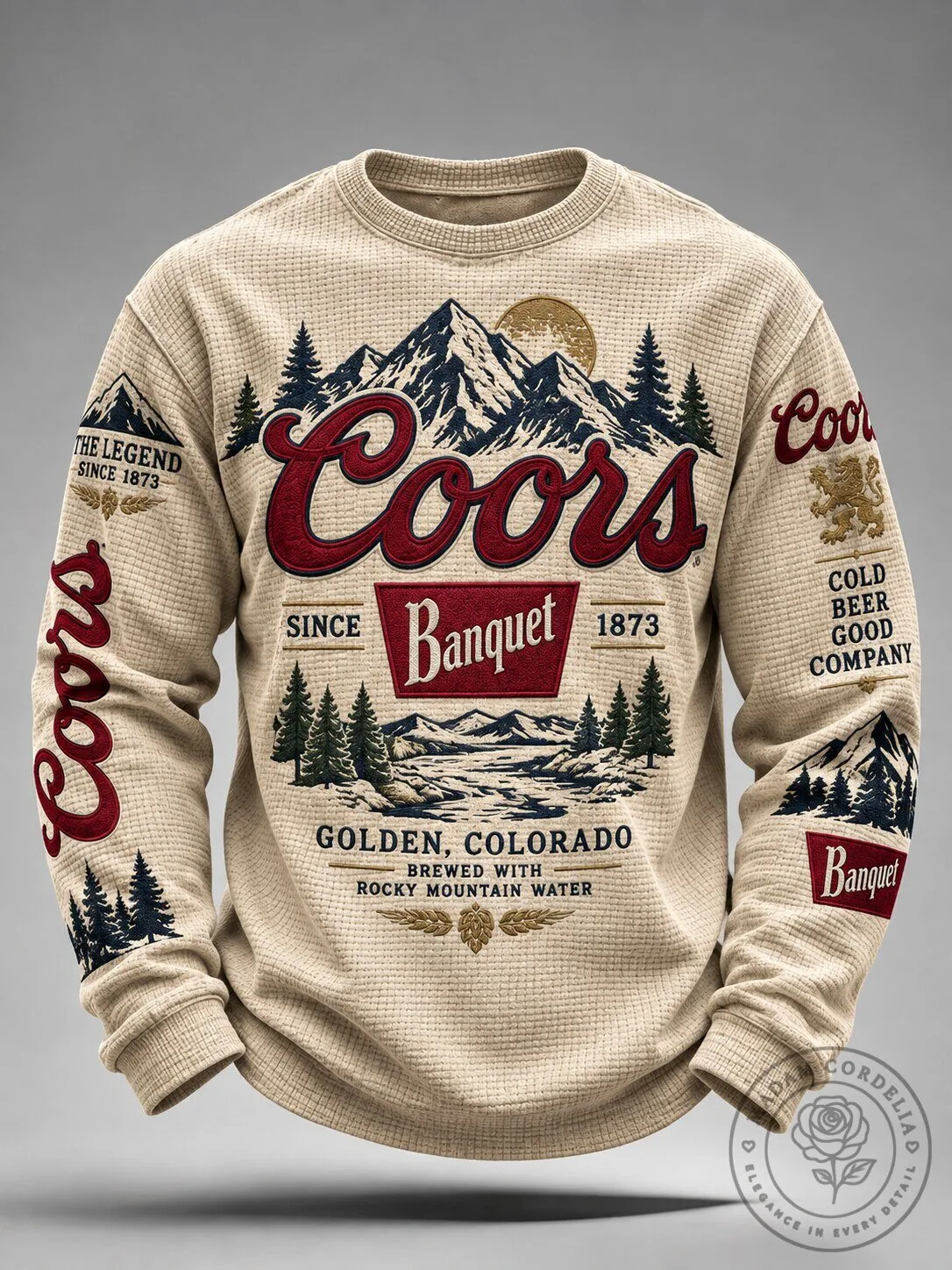 Coors Banquet Beer Golden Colorado Mountain Landscape Pullover Sweatshirt 5 Coors Banquet Beer Golden Colorado Mountain Landscape Pullover Sweatshirt