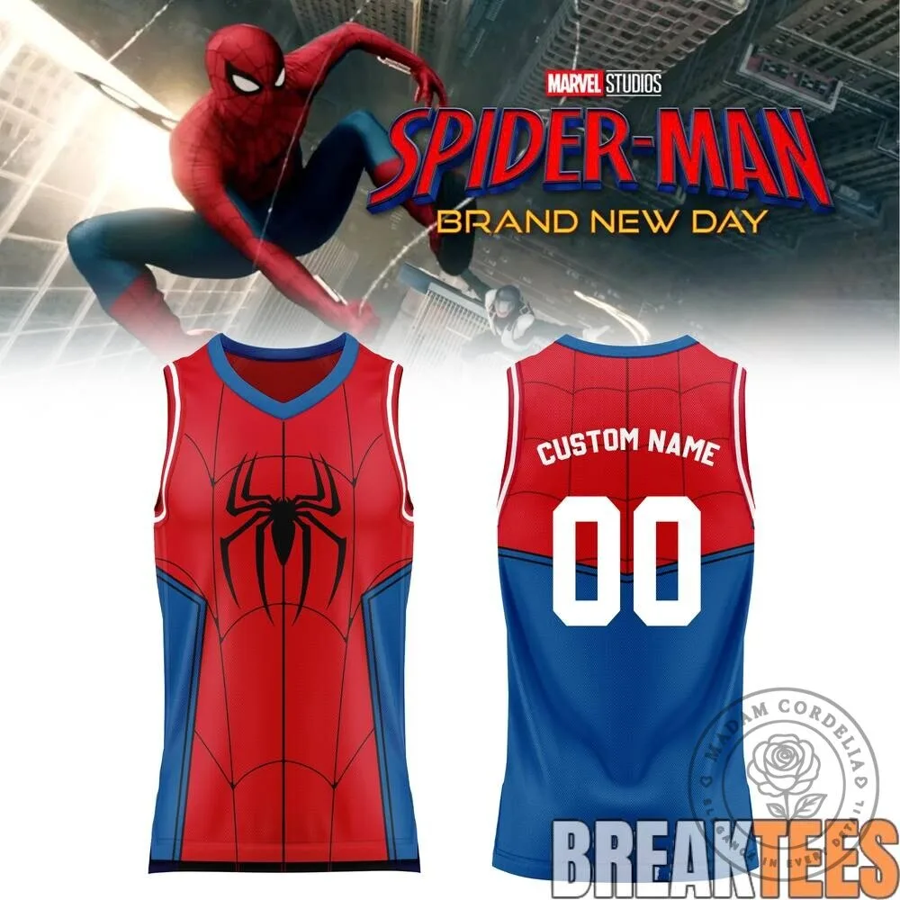 Spider-Man Brand New Day Marvel Studios Basketball Jersey