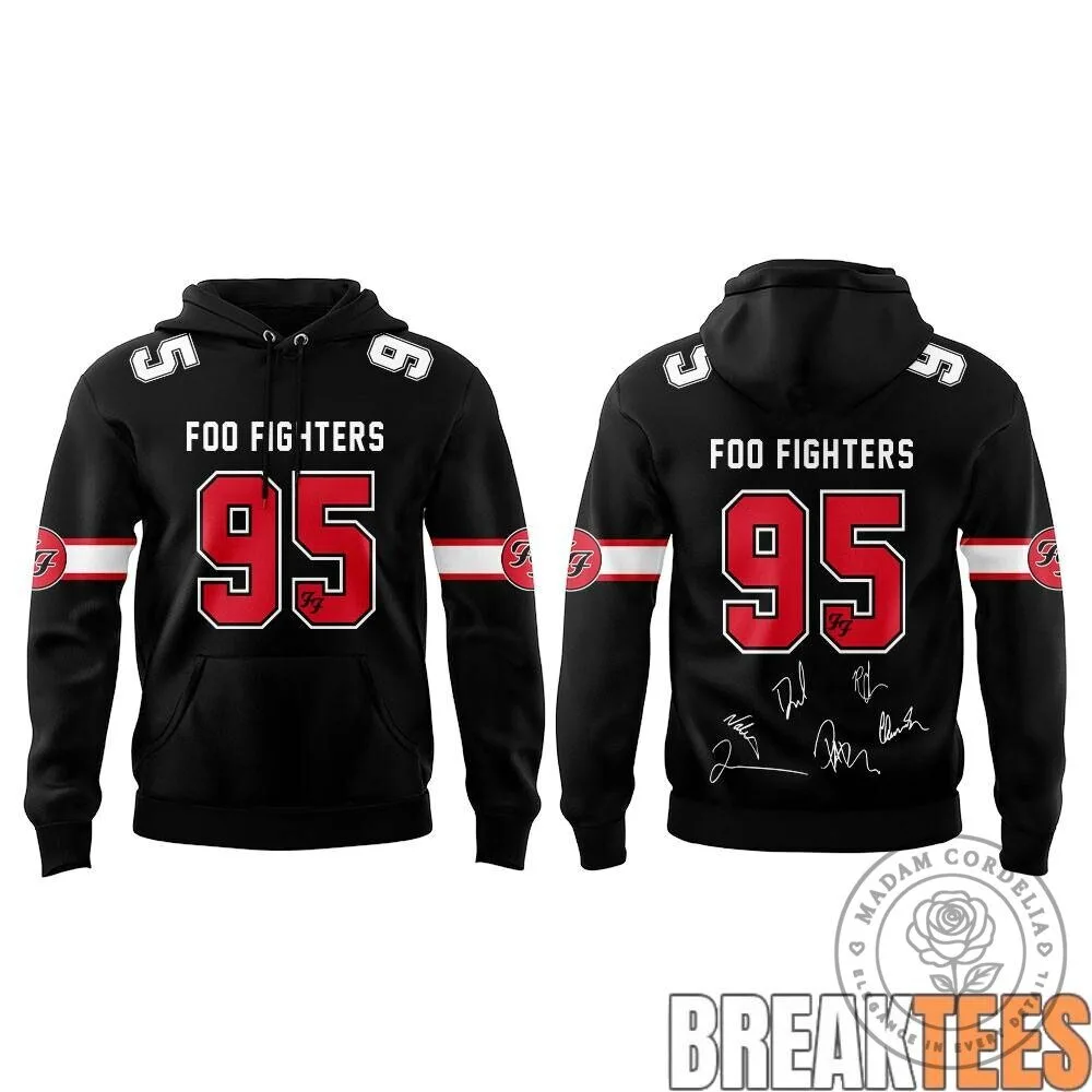 Foo Fighters Take Cover Tour 2026-2027 Band Logo Black Hoodie 9 Foo Fighters Take Cover Tour 2026-2027 Band Logo Black Hoodie