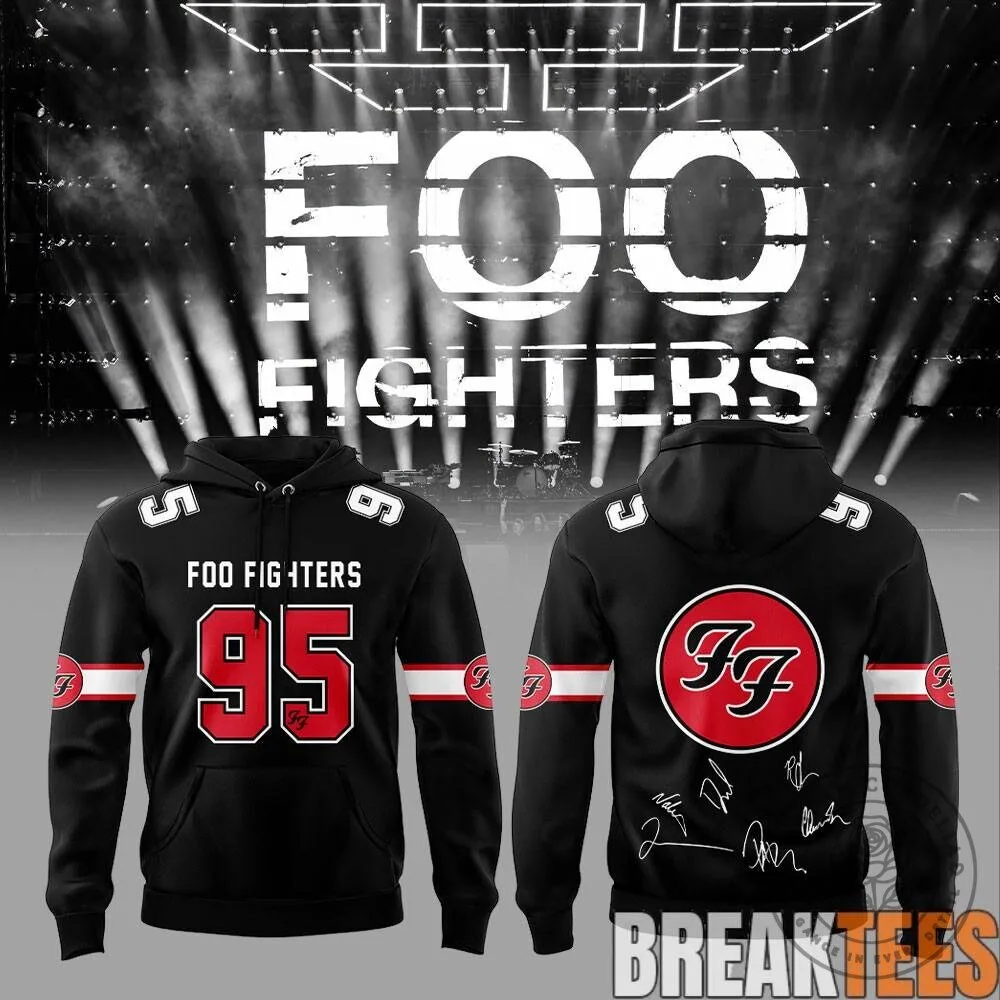 Foo Fighters Take Cover Tour 2026-2027 Band Logo Black Hoodie 10 Foo Fighters Take Cover Tour 2026-2027 Band Logo Black Hoodie