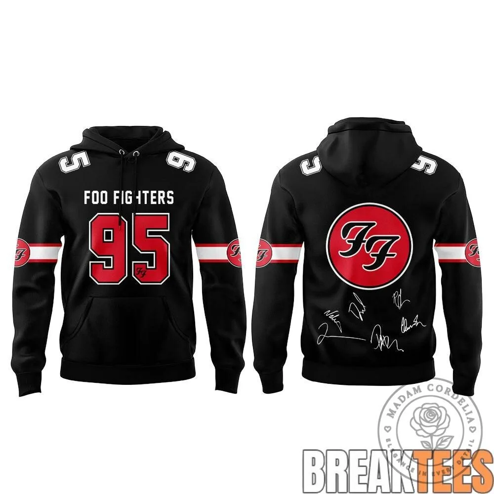Foo Fighters Take Cover Tour 2026-2027 Band Logo Black Hoodie 11 Foo Fighters Take Cover Tour 2026-2027 Band Logo Black Hoodie