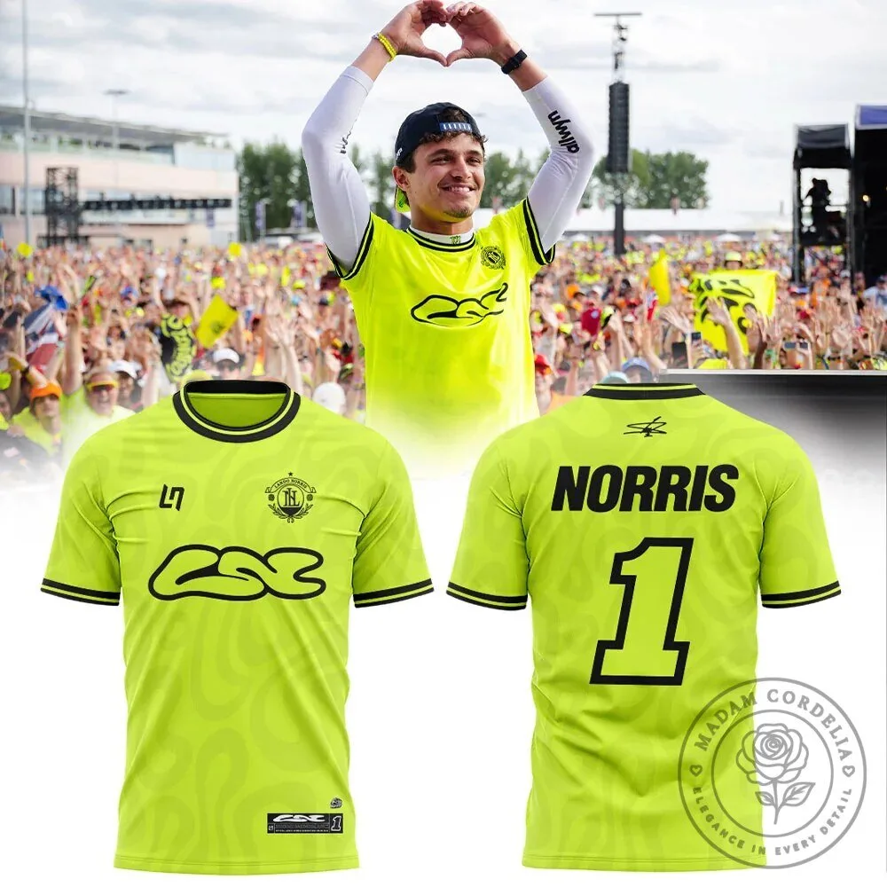 Lando Norris Formula 1 Racing Team Jersey