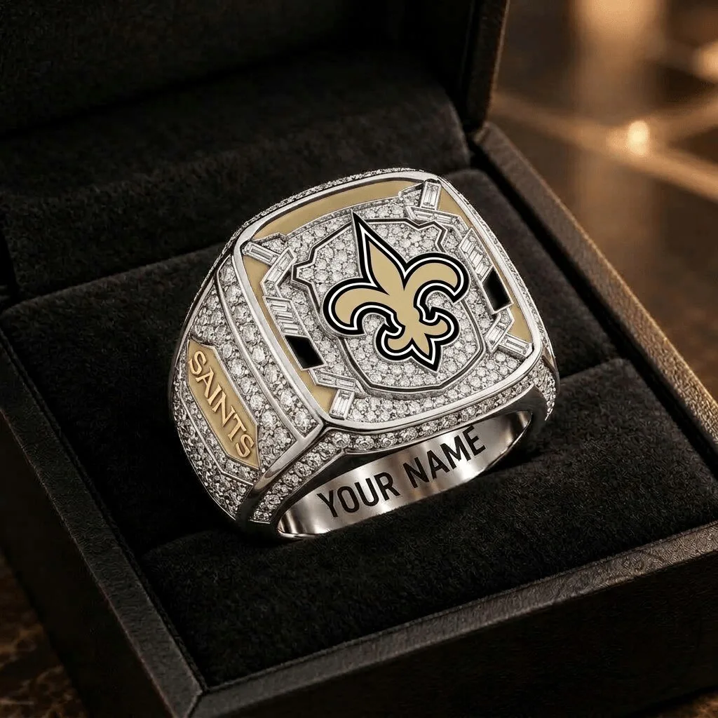 New Orleans Saints National Football League Super Bowl Championship Ring 1 New Orleans Saints National Football League Super Bowl Championship Ring