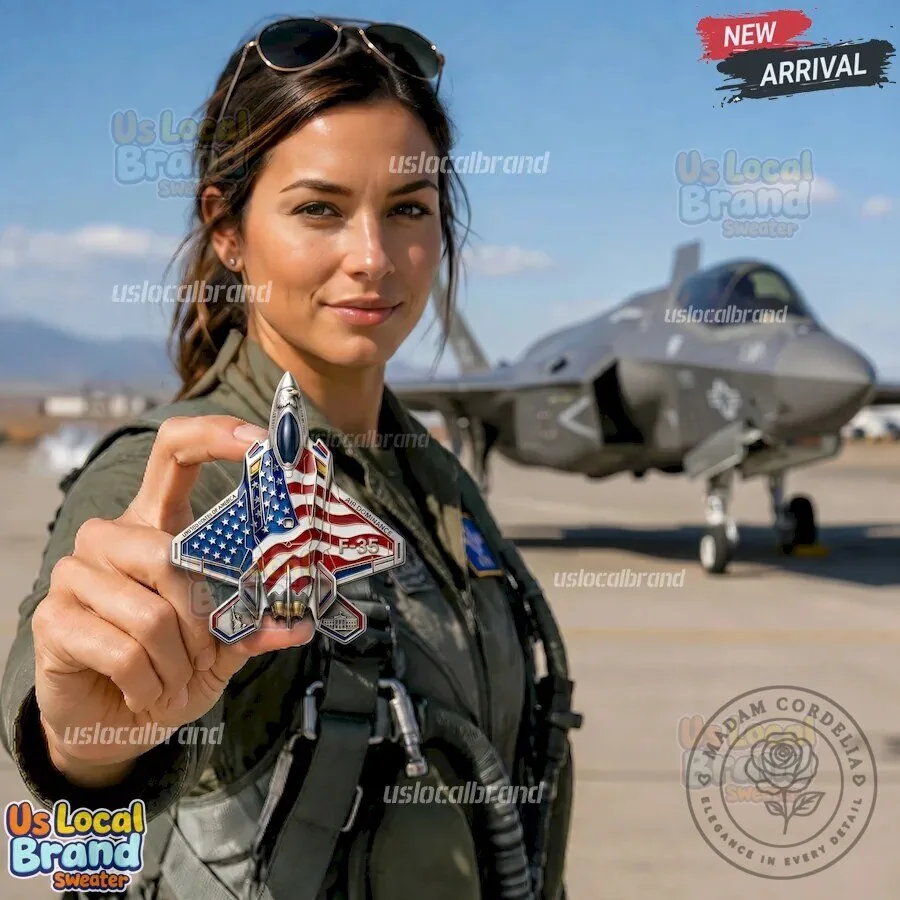 United States Air Force F-35 Lightning II Fighter Jet Commemorative Coin
