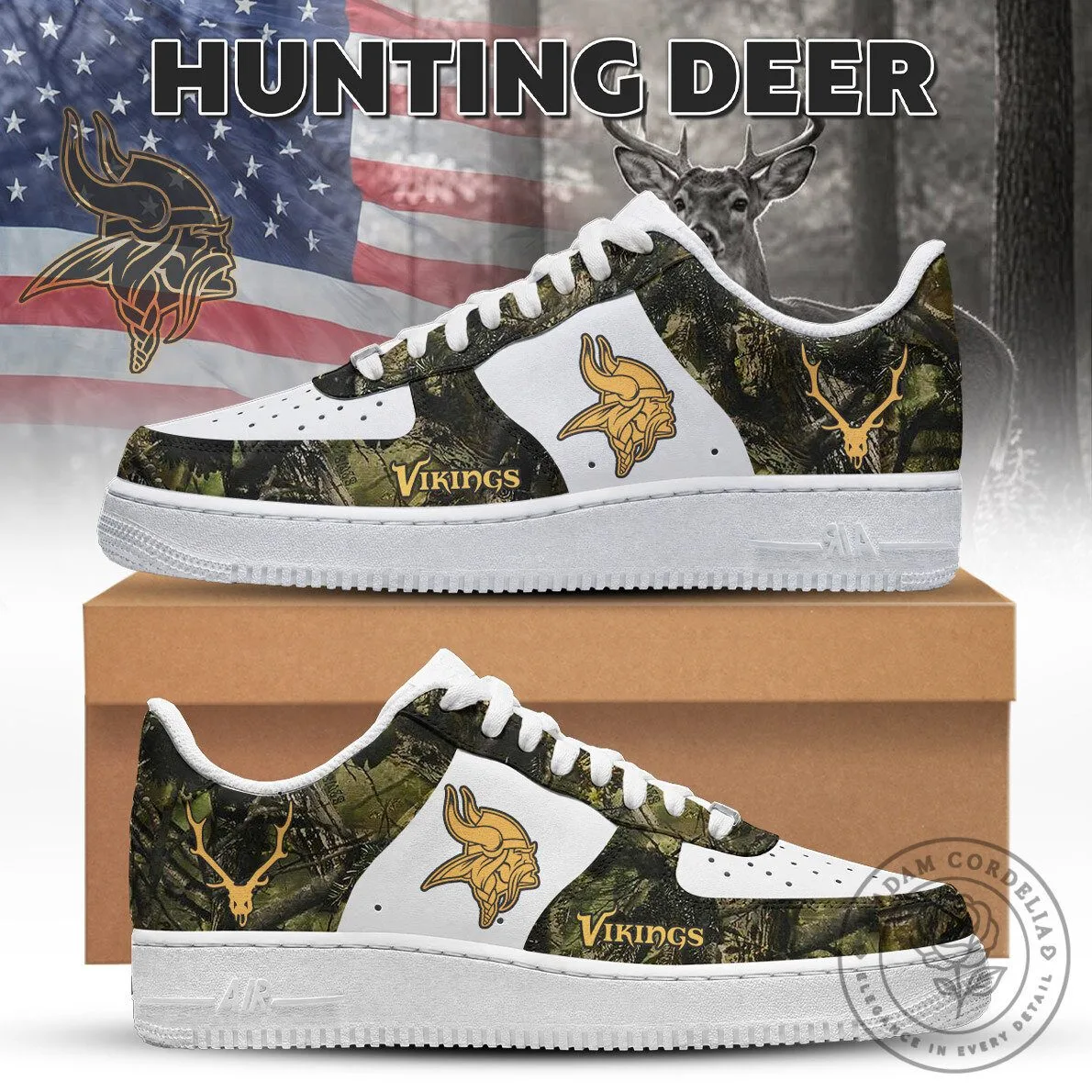 MIN Hunting Season Camo Sneakers – Selling Fast!
