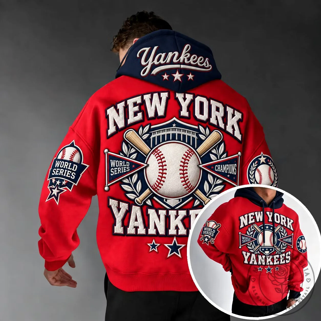 New York Yankees Baseball World Series Champions Hoodie