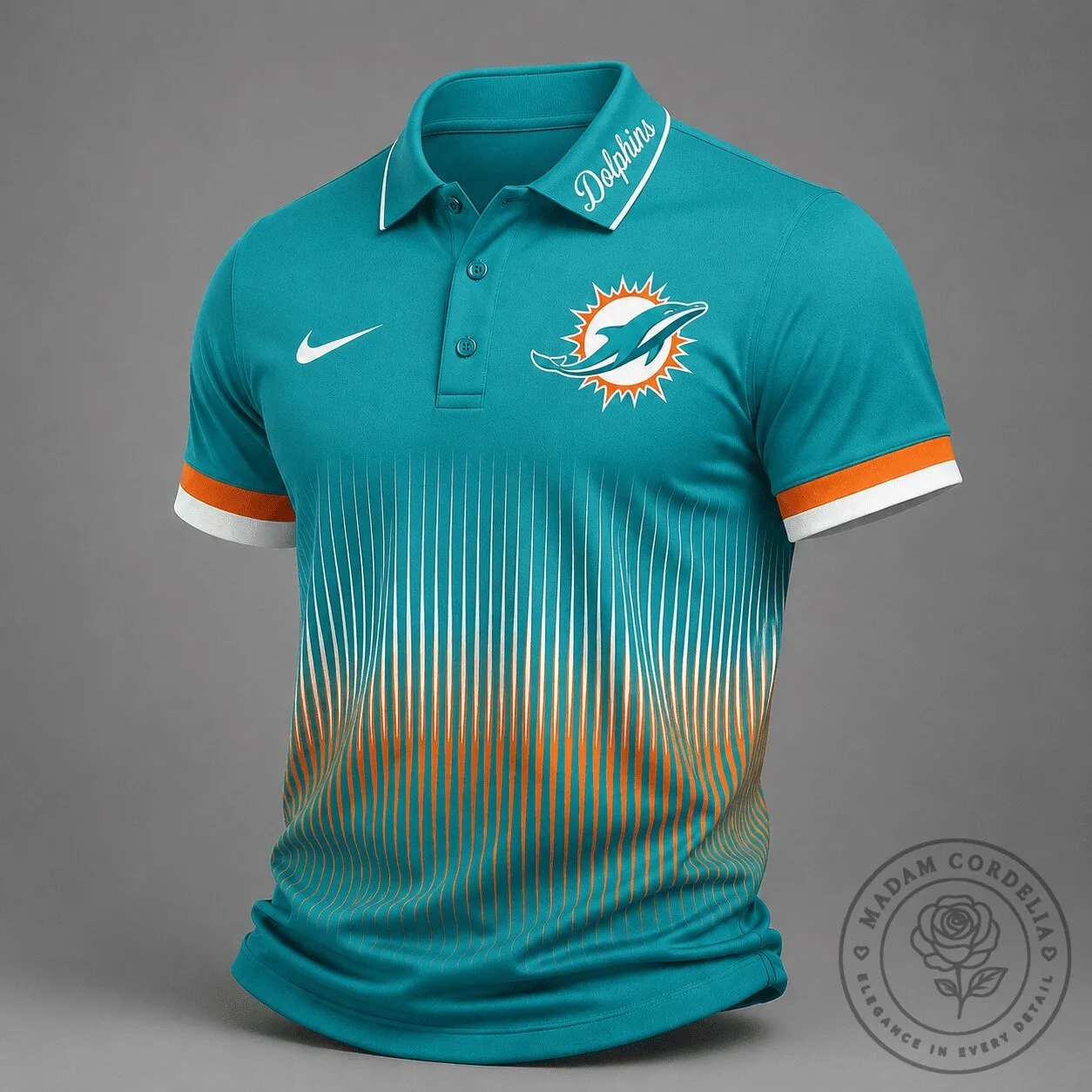 Miami Dolphins National Football League Performance Polo Shirt