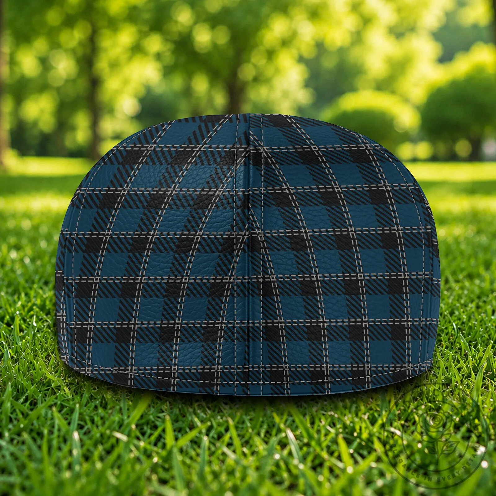 Utah State Aggies NCAA Ivy League Flat Cap, Personalized Blue Plaid Golf Hat 11 Utah State Aggies NCAA Ivy League Flat Cap, Personalized Blue Plaid Golf Hat