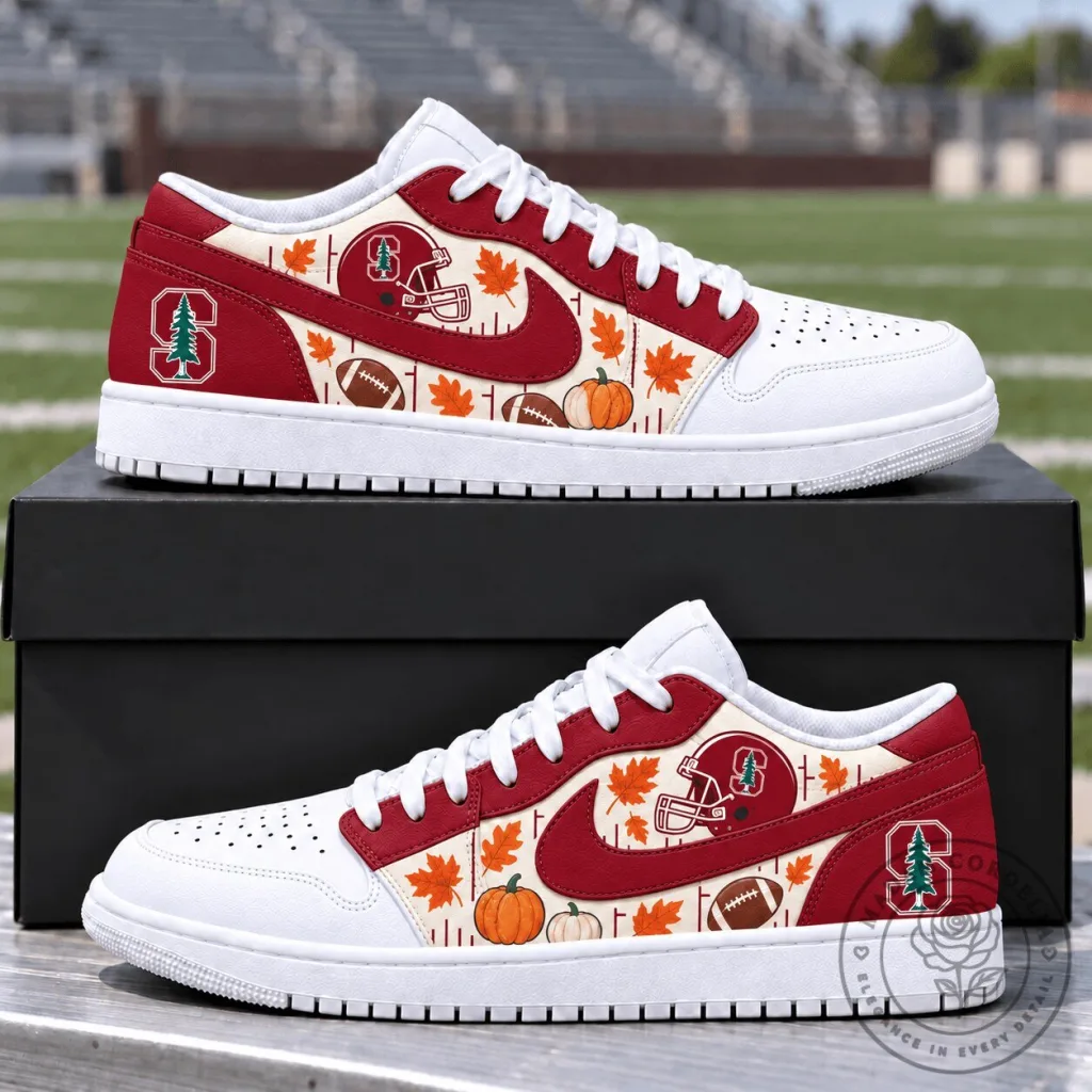 Stanford Cardinal Fall Vibe Air Jordan 1 Low Sneakers Stanford Cardinal Fall Vibe Air Jordan 1 Low Sneakers