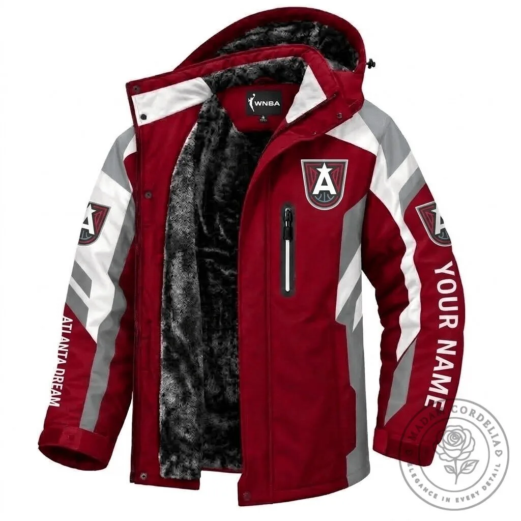 Atlanta Dream Women's National Basketball Association Waterproof Winter Parka Jacket