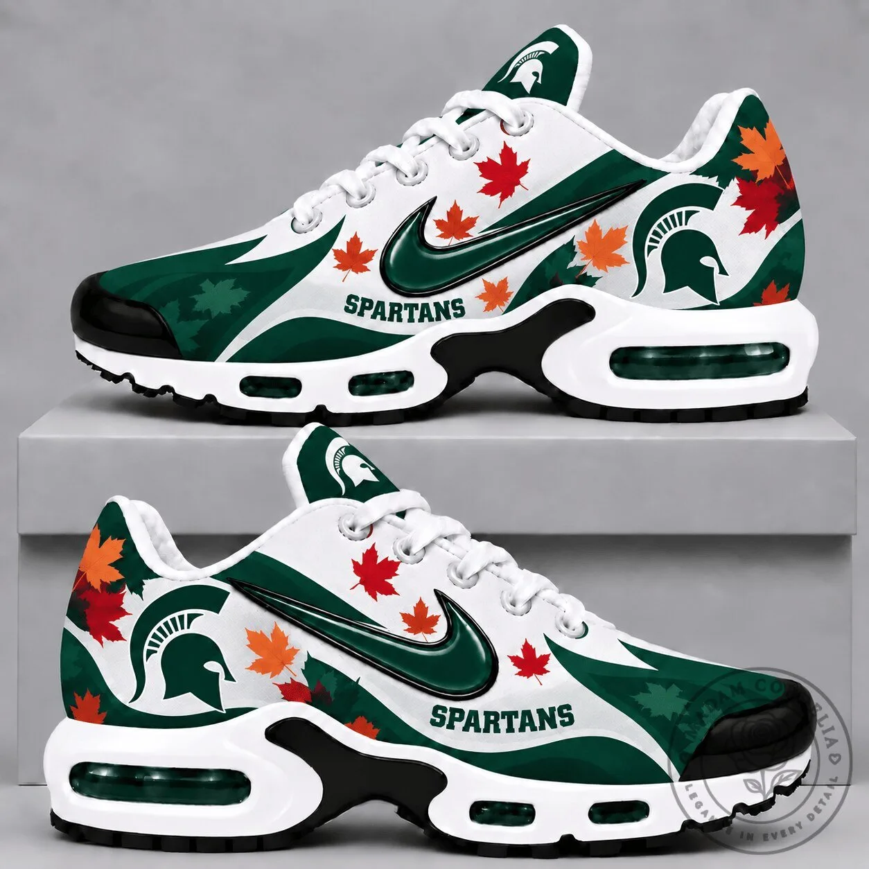 Michigan State Spartans Fall Season Air Max Sneakers