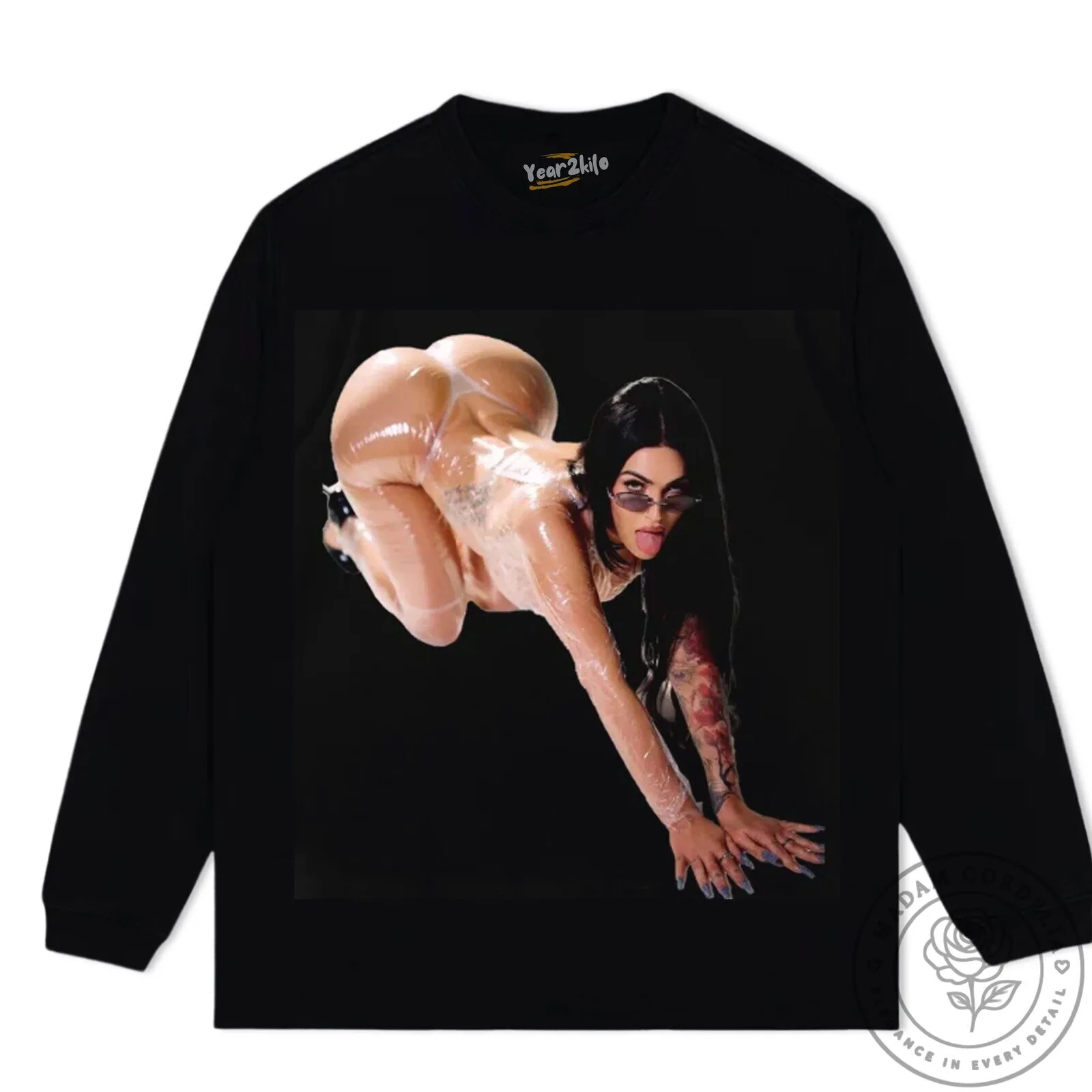 Megan Fox Inspired Black Graphic Print Short Sleeve T-Shirt 20 Megan Fox Inspired Black Graphic Print Short Sleeve T-Shirt
