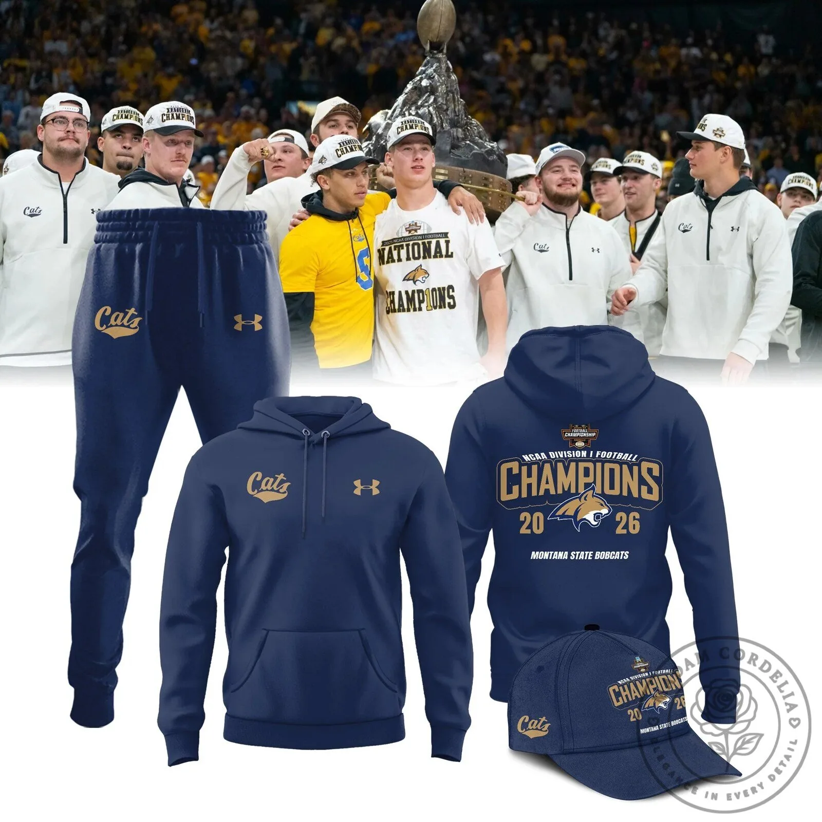 Montana State Bobcats 2026 NCAA Football National Champions Hoodie 1 Montana State Bobcats 2026 NCAA Football National Champions Hoodie