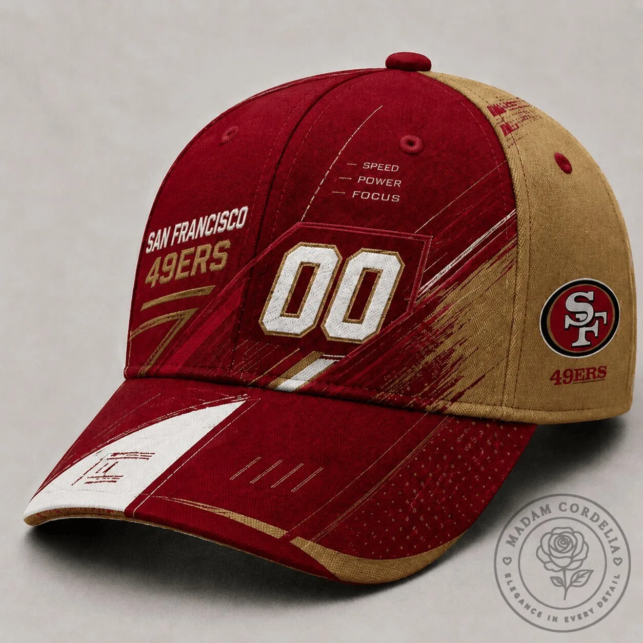 San Francisco 49ers Match Day Icon National Football League Baseball Cap