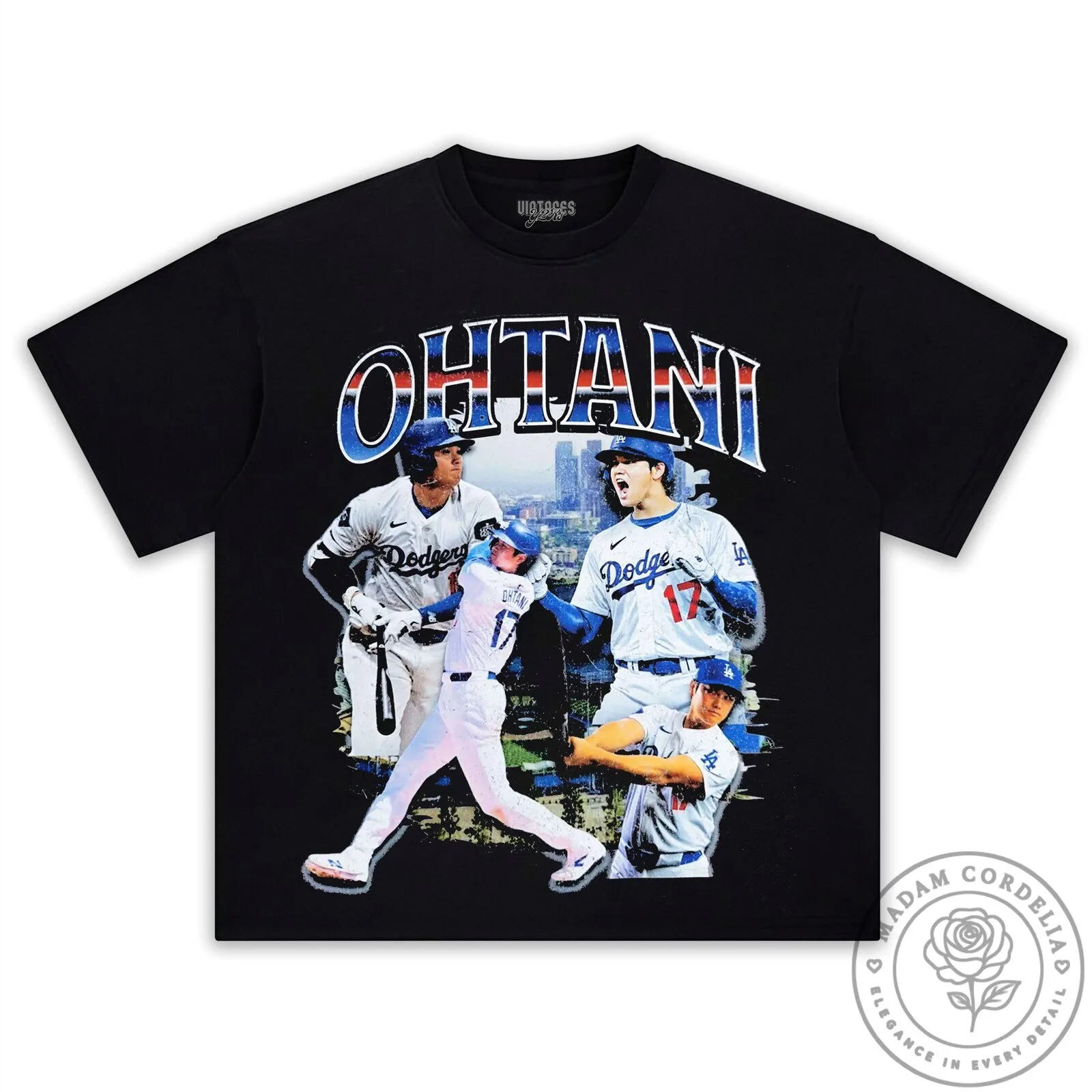 Graphic T-Shirt featuring Shohei Ohtani and the Los Angeles Dodgers Baseball Design 19 Graphic T-Shirt featuring Shohei Ohtani and the Los Angeles Dodgers Baseball Design