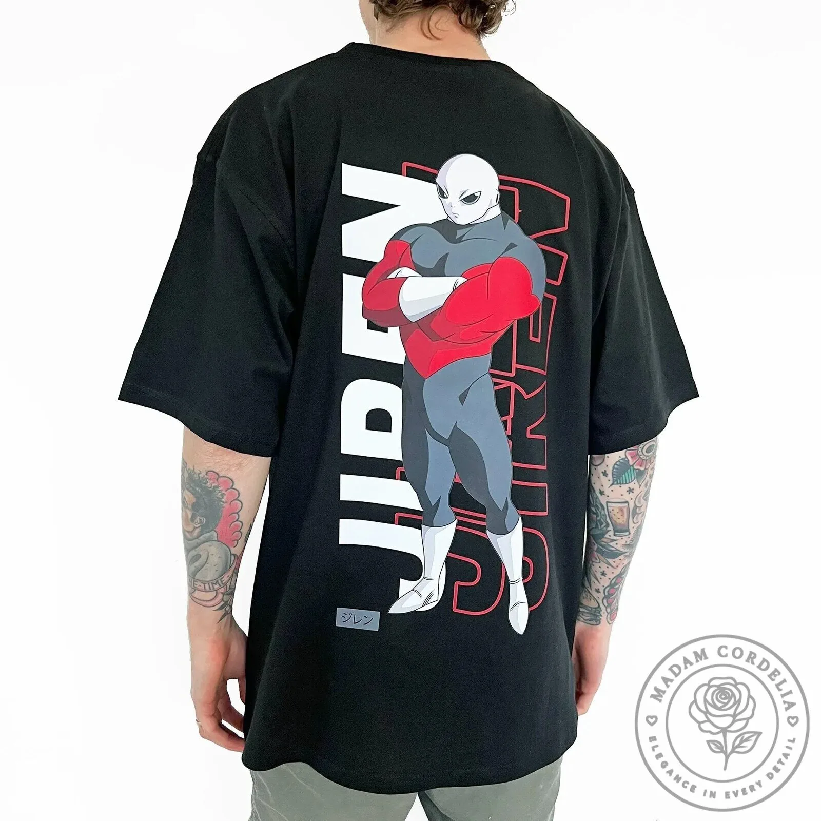 Dragon Ball Super Jiren The Gray Anime Character Graphic Print T-Shirt