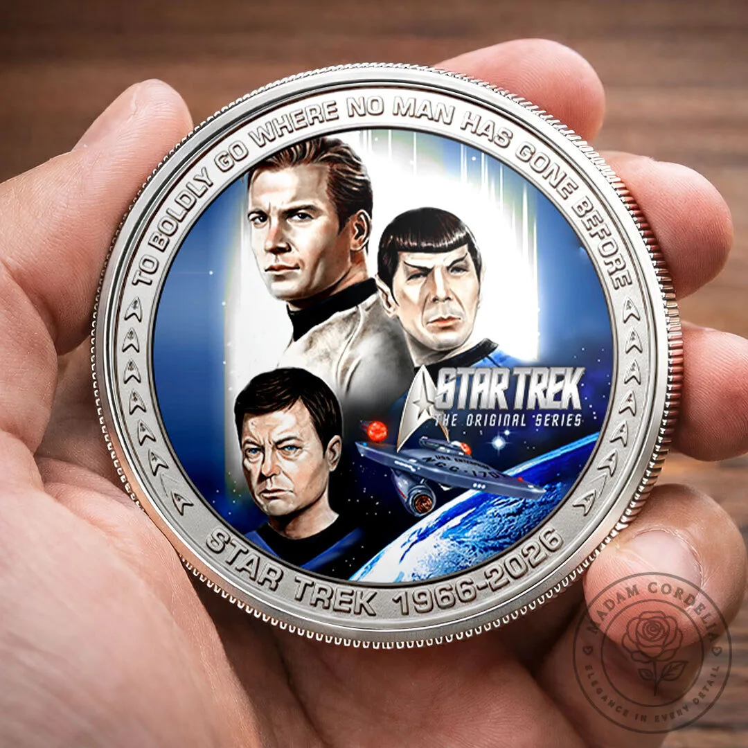 60th Anniversary Commemorative Coin for the Original Series of Star Trek 9 60th Anniversary Commemorative Coin for the Original Series of Star Trek