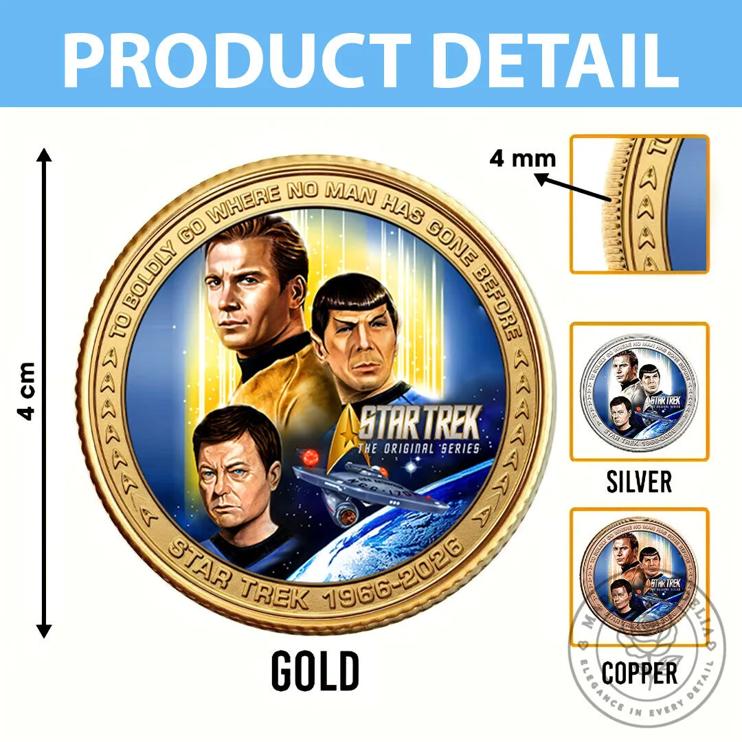 60th Anniversary Commemorative Coin for the Original Series of Star Trek 11 60th Anniversary Commemorative Coin for the Original Series of Star Trek
