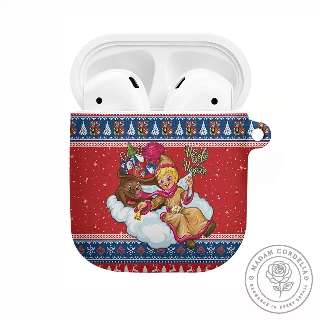 Czech Republic Jezisek Christmas AirPods Case Vesele Vanoce Holiday Season