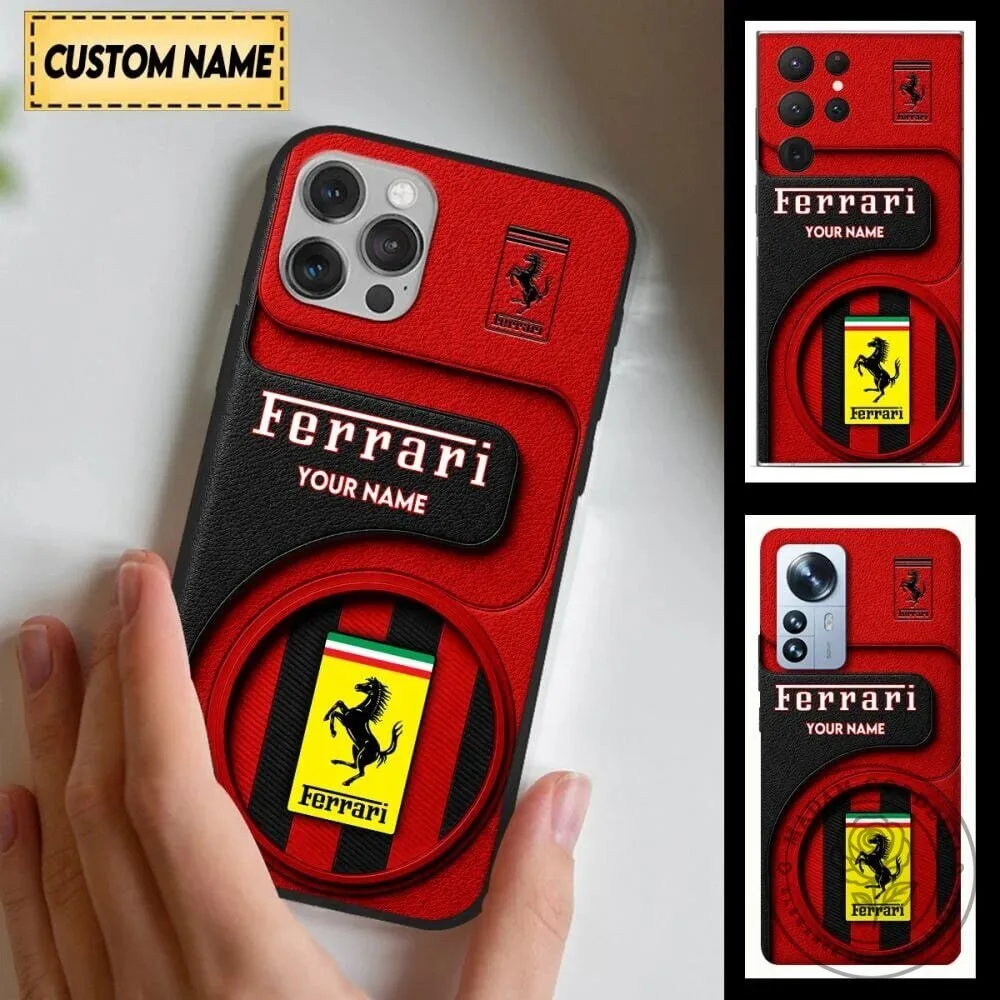Ferrari Scuderia Racing Team Custom Name Phone Case 6 Ferrari Scuderia Racing Team Custom Name Phone Case