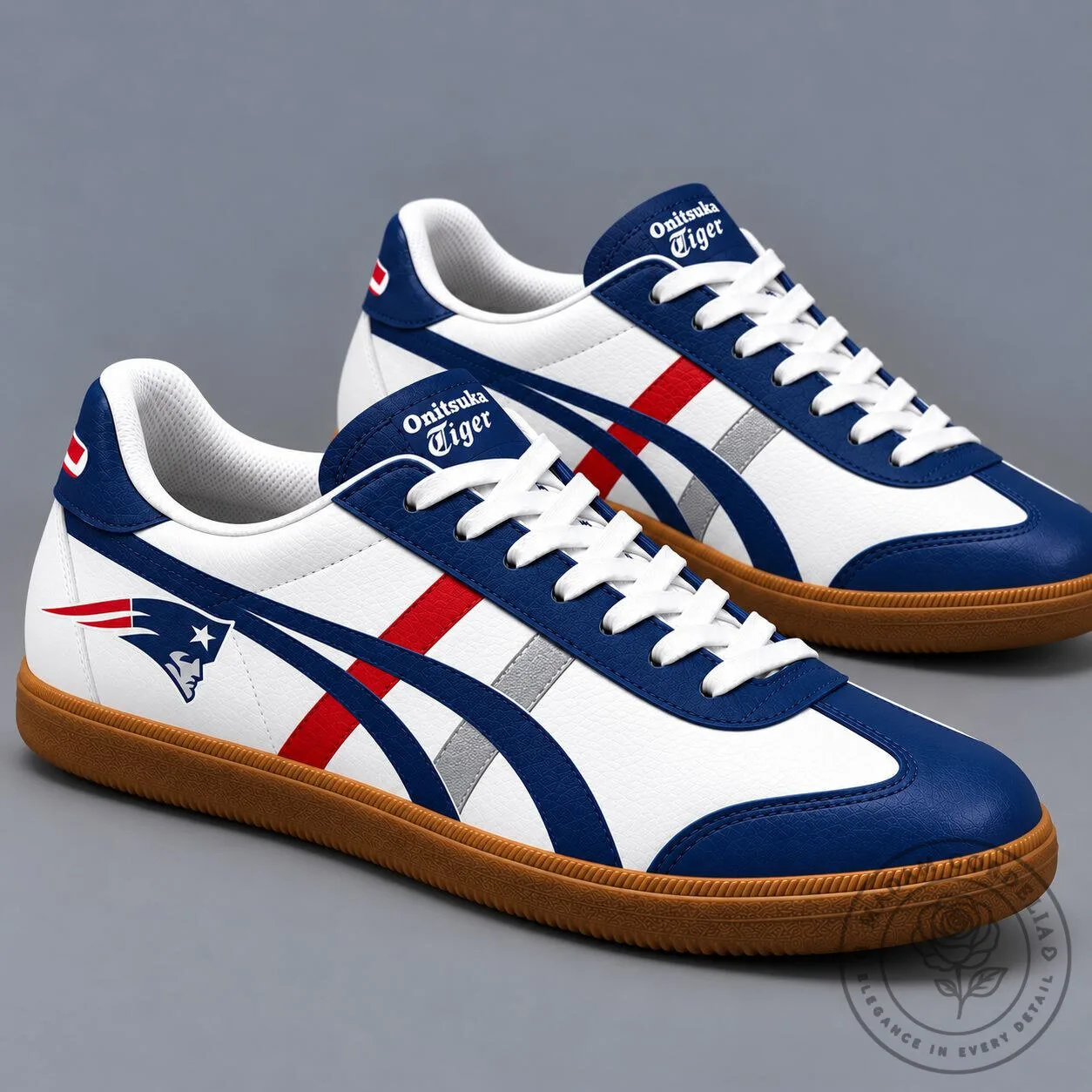 New England Patriots NFL Team Pride Onitsuka Tiger Shoes 1 New England Patriots NFL Team Pride Onitsuka Tiger Shoes
