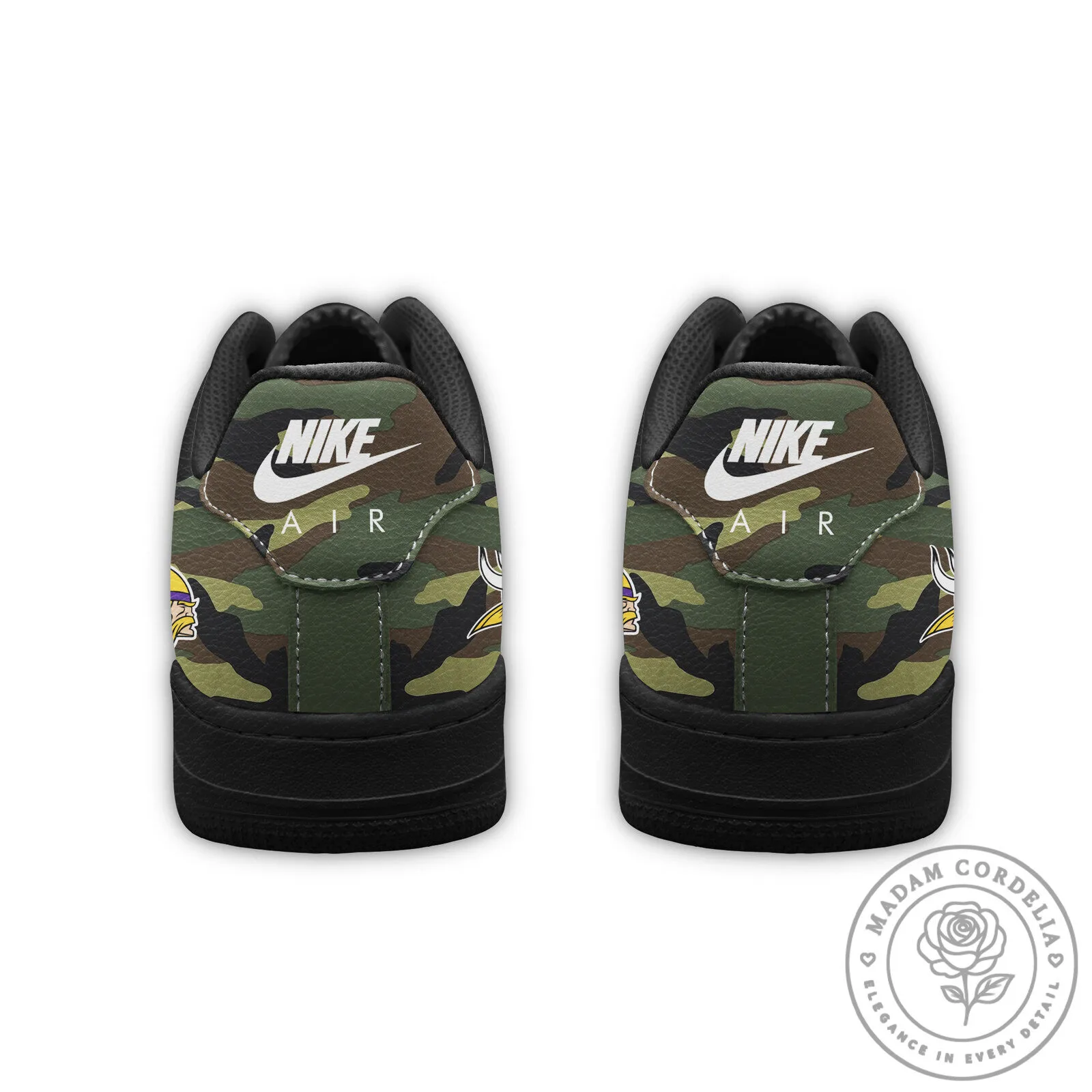 Minnesota Vikings Camouflage Pattern Nike Air Force 1 Shoes 5 Minnesota Vikings Camouflage Pattern Nike Air Force 1 Shoes