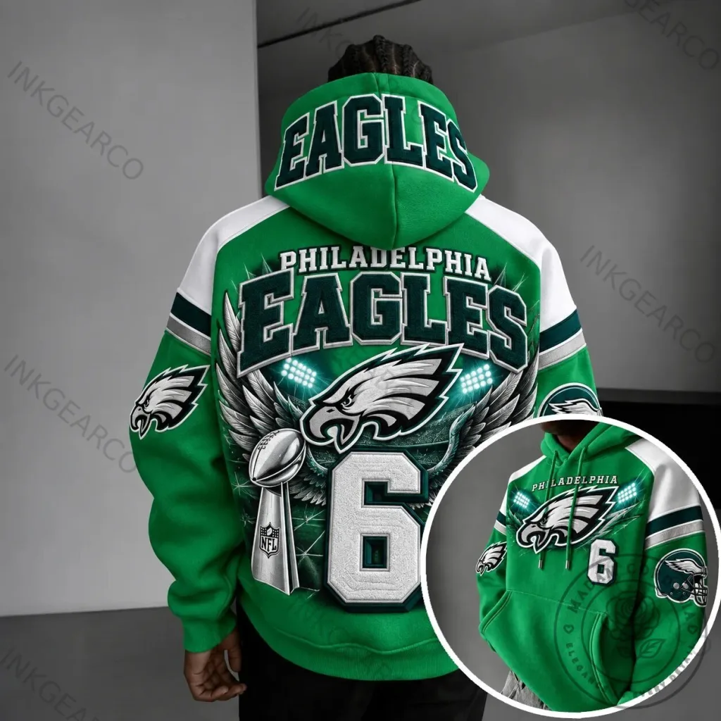 Super Bowl Champions Hoodie for Philadelphia Eagles Fans Super Bowl Champions Hoodie for Philadelphia Eagles Fans