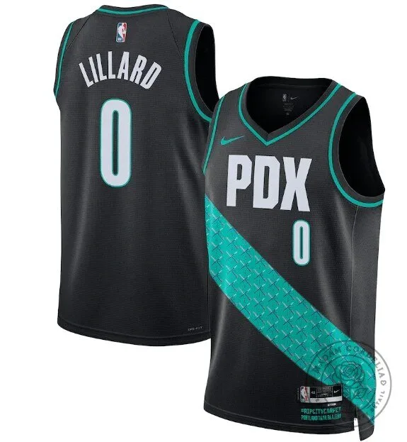 Damian Lillard Portland Trail Blazers City Edition Jersey