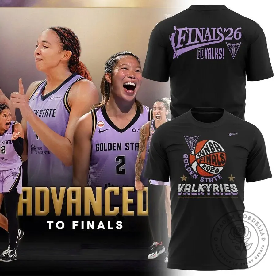 Go Valks! Basketball Fan T-Shirt for 2026 WNBA Finals - Golden State Valkyries