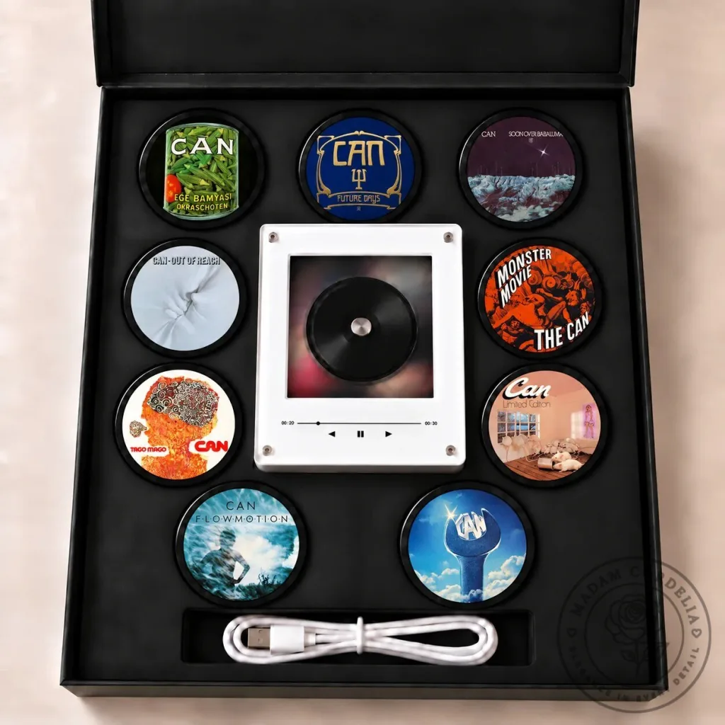 CAN Ege Bamyasi Album Art LED Night Light Tabletop Decor Fan Gift CAN Ege Bamyasi Album Art LED Night Light Tabletop Decor Fan Gift