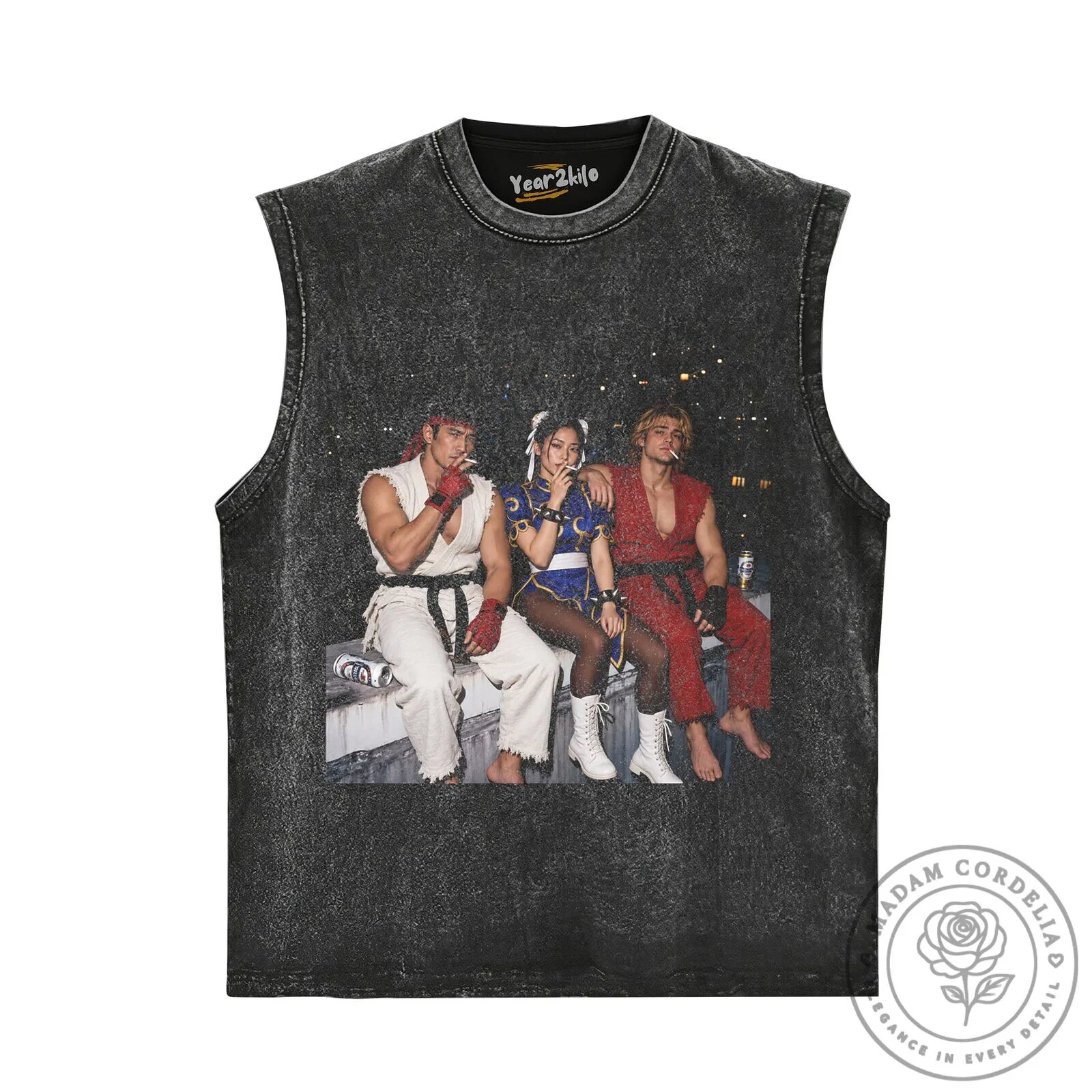Street Fighter Ryu Ken Chun-Li Video Game Character Graphic T-Shirt 13 Street Fighter Ryu Ken Chun-Li Video Game Character Graphic T-Shirt