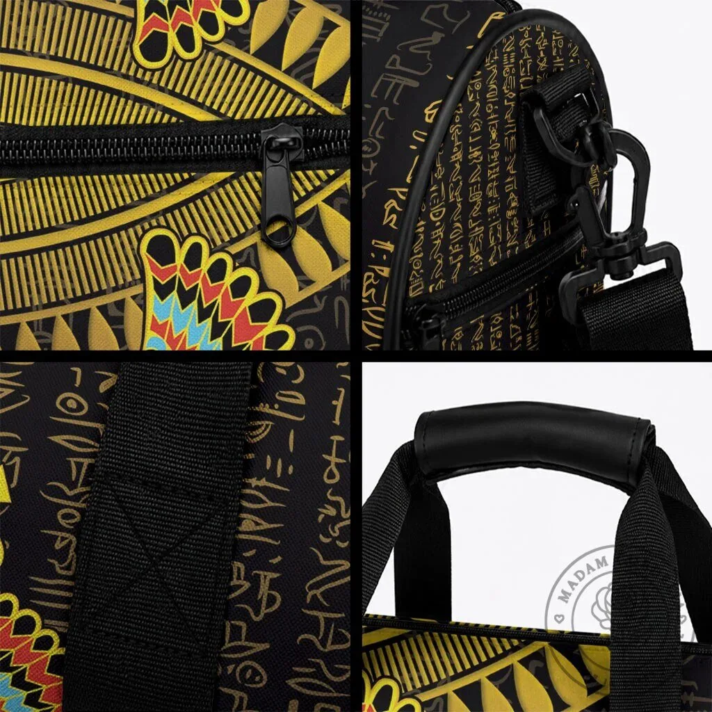 Ancient Egyptian Horus Falcon God Hieroglyphics Duffle Bag 10 Ancient Egyptian Horus Falcon God Hieroglyphics Duffle Bag