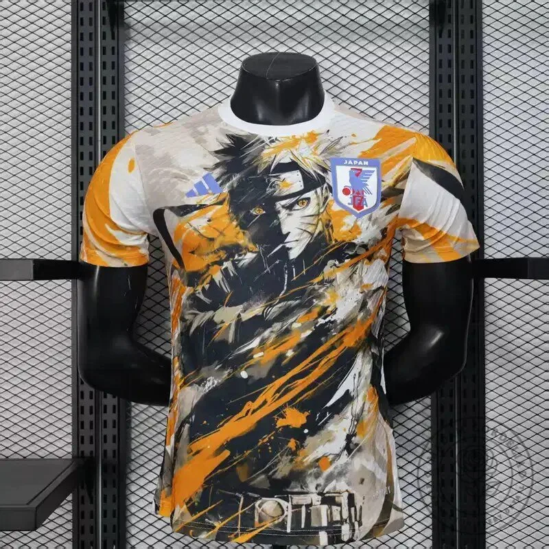 Special Edition Soccer Jersey of Japan National Football Team - Naruto Uzumaki