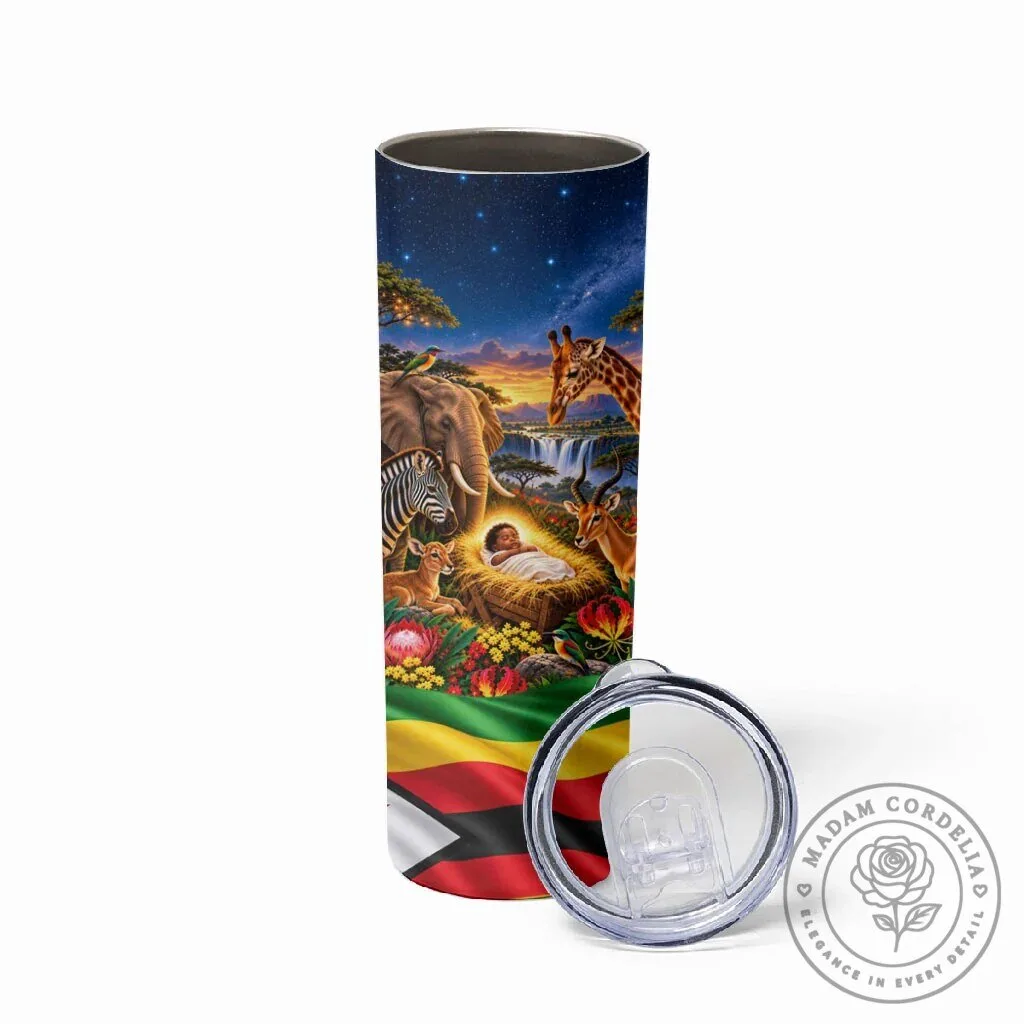 Zimbabwe Christmas Holy Family African Safari Wildlife Savanna Sunset Baby Jesus Tumbler 8 Zimbabwe Christmas Holy Family African Safari Wildlife Savanna Sunset Baby Jesus Tumbler