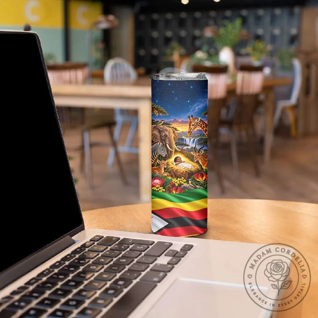 Zimbabwe Christmas Holy Family African Safari Wildlife Savanna Sunset Baby Jesus Tumbler 10 Zimbabwe Christmas Holy Family African Safari Wildlife Savanna Sunset Baby Jesus Tumbler